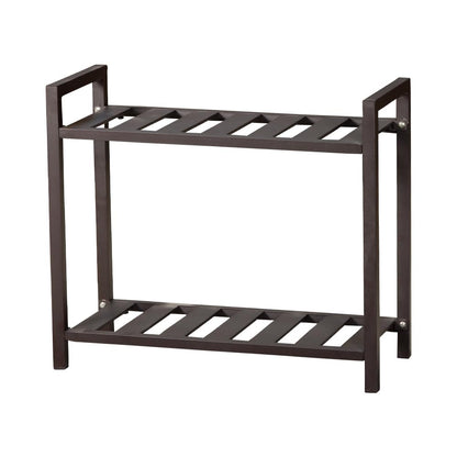 DHYGOTFUR Versatile Indoor/Outdoor Plant Stand – High-Strength Aluminum with 300 LBS Load Capacity - Ideal Decor for Patios, Gardens, Living Rooms | L21.6 x W11.8 x H22 inches