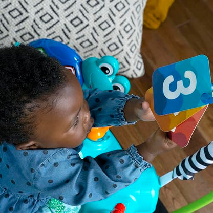 Baby Einstein Ocean Explorers Curiosity Cove 2-in-1 Educational Activity Jumper and Floor Toy, Max weight 25 lbs., Ages 6 Months+, Unisex