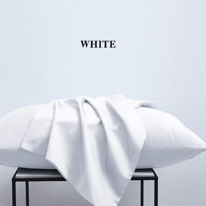 NTBAY Queen Pillowcase Set - 4 Pack Brushed Microfiber 20x30 Pillowcases - Soft, Wrinkle-Free, Fade-Resistant, Stain-Resistant, White Pillowcases with Envelope Closure - 20x30 Inches, White