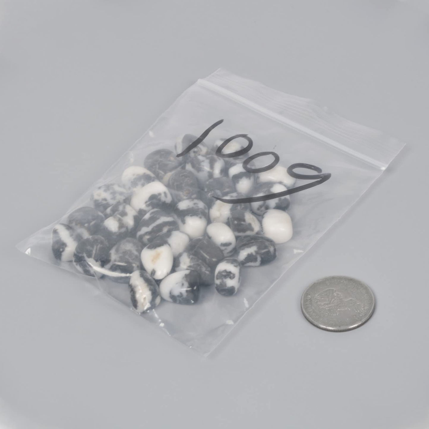 Zebra Jasper Polished Chips Crushed Tumbled Stone Crystal Healing Embellishments 100 grams
