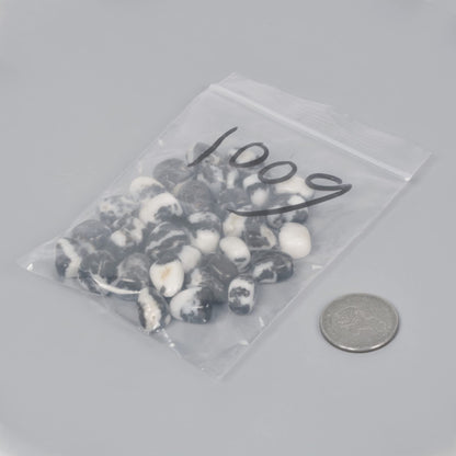 Zebra Jasper Polished Chips Crushed Tumbled Stone Crystal Healing Embellishments 100 grams