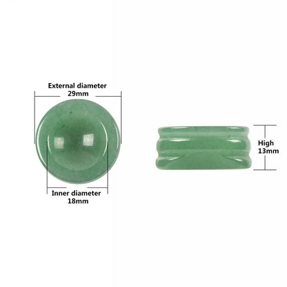 Justinstones Natural Green Aventurine Gemstone Egg Crystal Healing Chakra Meditation Home Office Decor Stone with Stone Stand