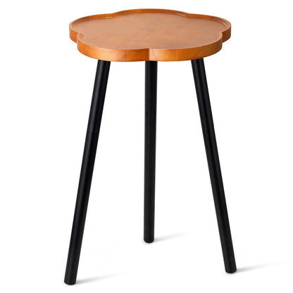 KINNARY Plant Stand Indoor, Wood Plant Table Plant Holder with Raised Design,Heavy Duty Metal Flower Pot Stand, Mid Century Modern Home Decor Small Side End Table（Clr.2-Flower 20" H）