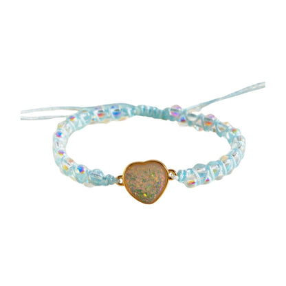YGLINE Healing Crystals Bracelet Yoga Stone Beads Bracelets Meditation Relax Anxiety Bangle for Womens Mens