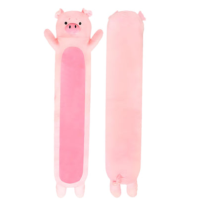 Cuddle Paws Big Pig Plush Body Pillow for Kids | Long Stuffed Animal Cuddle Pillow | Soft Hugging Toy | Plushie Gift for Girls & Boys | Long Plush Body Pillow for Comfort | Small, 23 Inches