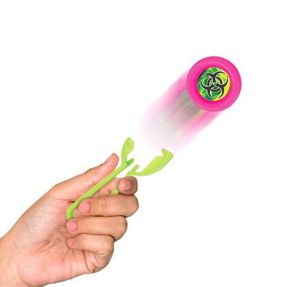 ArtCreativity Mini Disk Shooters, Set of 48, Flying Disc Toys for Kids in Assorted Designs, Cool Outdoor Toys for Boys and Girls, Goodie Bag Stuffers and Party Favors for Any Party Theme
