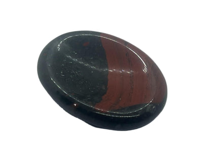 African Bloodstone Thumb Worry Stones Metaphysical Gemstone Crystal Healing Reiki Men Women Gift Feng Shui Positive Energy Love Wellness Palm Stones Wicca Powerful
