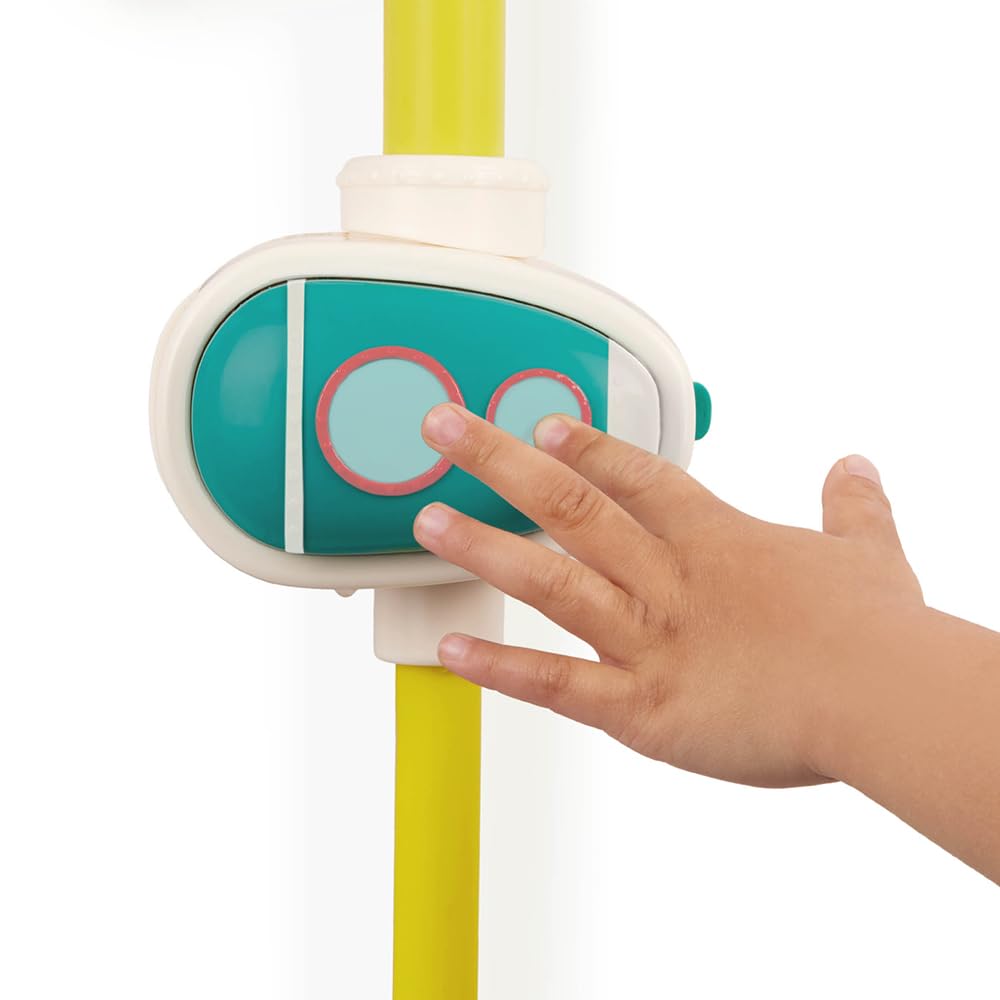 B. toys - Bath Pump Toy - Submarine Waterplay Set - 2 Pump Modes (Battery + Manual) - Drip Cup, Spinners & Gears - 10 Months + - Wonder-Full Waterworks