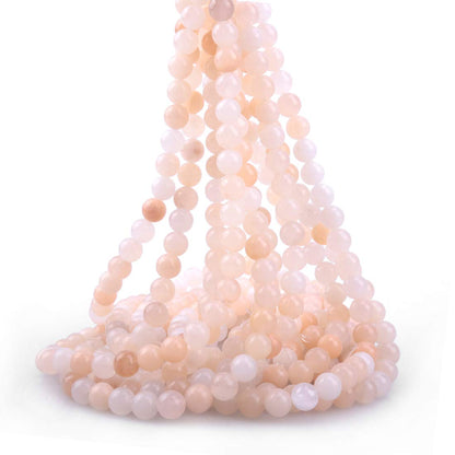 ICAI Beads 10mm Natural Pink Aventurine Stone Round Loose Stone Beads for Jewelry Making DIY Crafts Design 1 Strand 15" APPR.34-36pcs
