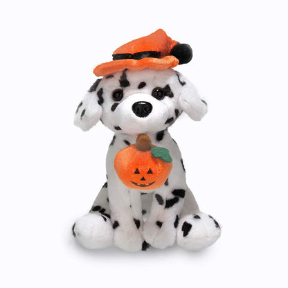 Plushland Halloween Pawpals 8 inches Puppy Dog Plush Stuffed Toy Comes with Hat and Jack O Lantern - Pumpkin for Kids on This Holiday (Halloween Dog Assortment)