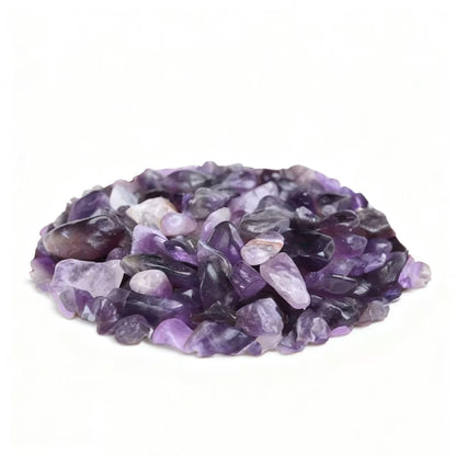 Sulanvi Bulk Raw Amethyst Crystals - Beginner DIY Healing Crystal Set, 0.6-1.2” Natural Unpolished Gemstones for Terrarium, Meditation, Tarot, Grids, Aroma Stone, 0.45lb