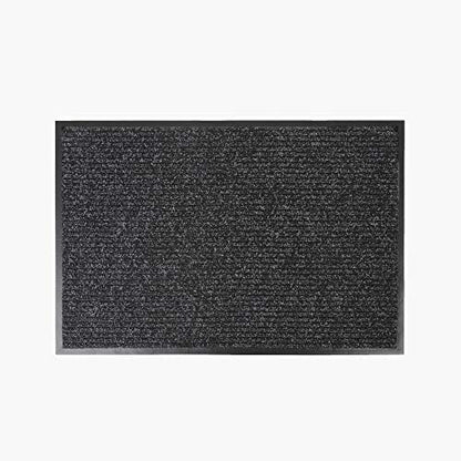 Notrax 109 Brush Step Carpeted Indoor/Outdoor Entrance Mat for Home or Office, 3' X 5', Absorbent Slip Resistant Heavy Duty Entry Mat, Charcoal, 109S0035CH