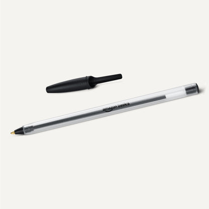 Amazon Basics Ballpoint Pens, Medium Point 1.0mm, Black Ink, 144-Pack