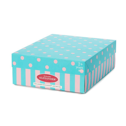 Madame Alexander 12" Lavender Check Huggums, Light Skin Tone