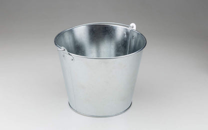 IMC Metal Galvanized Ice Bucket | Large | Silver | 5-Quart | Perfect for Parties and Tailgates