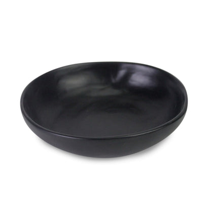 roro 5 Inch Handmade Ceramic Small Bowl, Matte Black