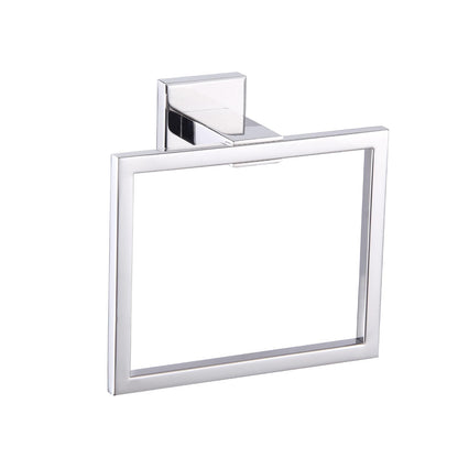 GERZWY Bathroom Hand Towel Holder Polished Stainless Steel Towel Ring for Bath Kitchen Garage Heavy Duty Wall Mounted JG1906-JG