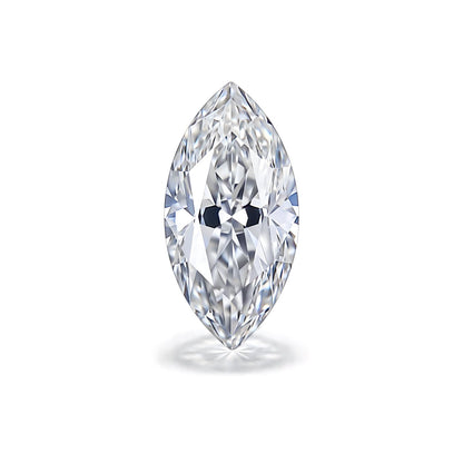 1-5 Carats Moissanite Loose Stone Lab Grown Synthetic Diamond Loose D Color Round/Oval/Heart/Princess/Cushion/Asscher/Pear/Marquise/Radiant/Emerald Cut Moissanite Loose Gem Stones for Ring Pendant Jewelry Making Gift (Marquise Cut, 1 Carats)