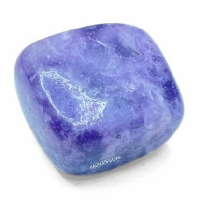 Karma Gems Lepidolite Tumbled Stones Natural Crystal Kit for Reiki Healing Crystal Polished, Tumble Stones, Chakra Balancing, Reiki Gift, Home Decor (15-25 MM)