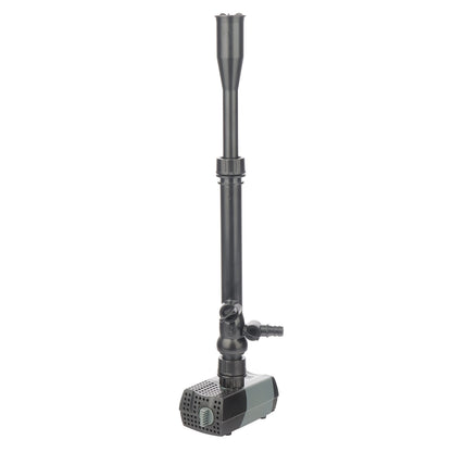 OYO WATER Pond Pumps Submersible Outdoor,185GPH Water Fountain Pump with Fountain Kits for Small Ponds