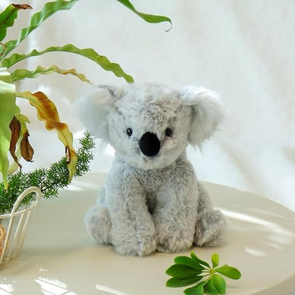 Apricot Lamb Toys Plush Gray Plush Koala Stuffed Animal Soft Cuddly Perfect for Child 8 Inches