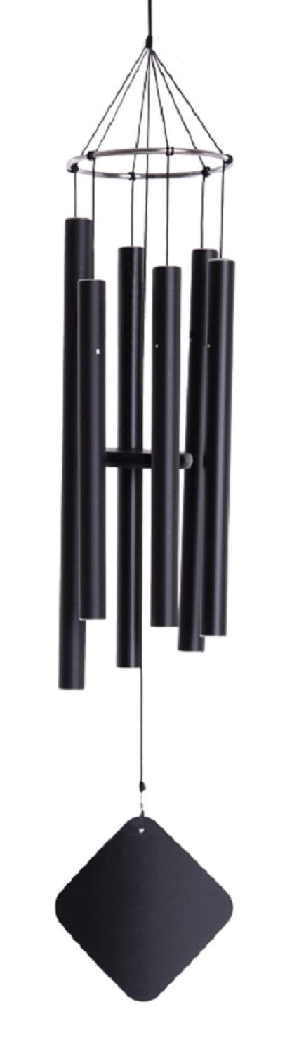 Music of the Spheres – Hawaiian Soprano, Small Handcrafted Wind Chime, Precision Tuned, Weather-resistant Unique Outdoor Wind Chimes, 30"