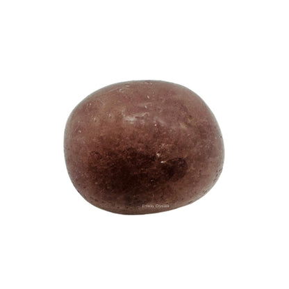 Erliway Strawberry Quartz Healing Crystal Stones, 1.25-2.0" Large Reiki Healing Gemstones Natural Tumbled Polished Stones for Energy Witchcraft Therapy Meditation