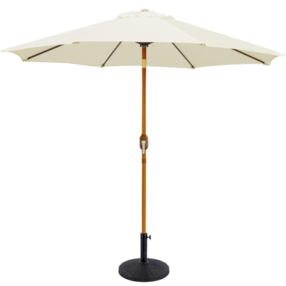 Blissun 26.5 lbs Heavy Duty Patio Market Umbrella Base Stand