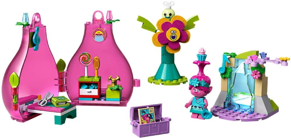 LEGO Trolls World Tour Poppy's Pod 41251 Trolls Playhouse Building Kit with Poppy Troll Minifigure (103 Pieces)