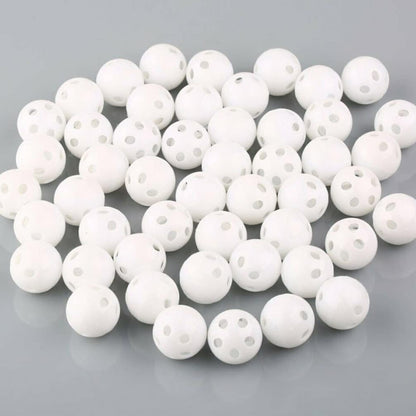 50Pcs Rattle Balls Inserts Rattle Box Repair Doll Noise Maker Noise Maker Insert Toy for Baby Pet Toy Animal Puppet Doll 24mm