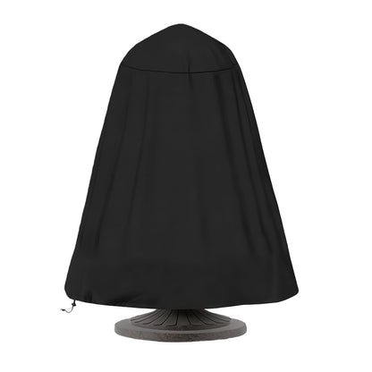 Fountain Cover 48" x 68", Heavy Duty Oxford Cloth Outdoor Fountain Protector with Adjustable Drawstring, Waterproof & Dustproof for Garden/Patio Water Fountains & Statues, Winter Protection (Black)