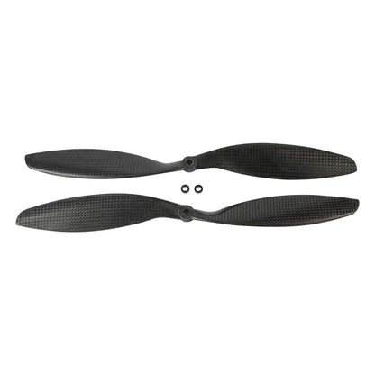 QWinOut 3k Carbon Fiber Propeller Cw CCW 8045 8047 9047 1045 1047 1147 1238 1245 1447 1555 CF Props for RC Quadcopter Hexacopter Multi Rotor UFO (4 Pairs,1045)