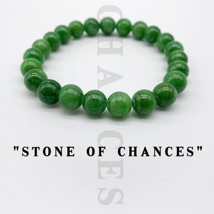 Green Jade Bracelets for Couples | 8mm & 10mm Beads Natural Chakra Crystal Jewelry for Meditation | Love and, Come with Box & Beading Tool