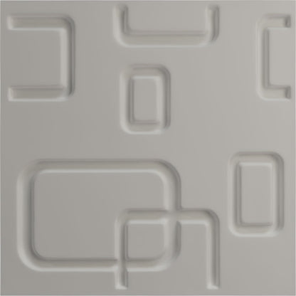 Ekena Millwork 11 7/8"W x 11 7/8"H Oslo EnduraWall Decorative 3D Wall Panel, Champagne Pink (Covers 0.98 Sq. Ft.