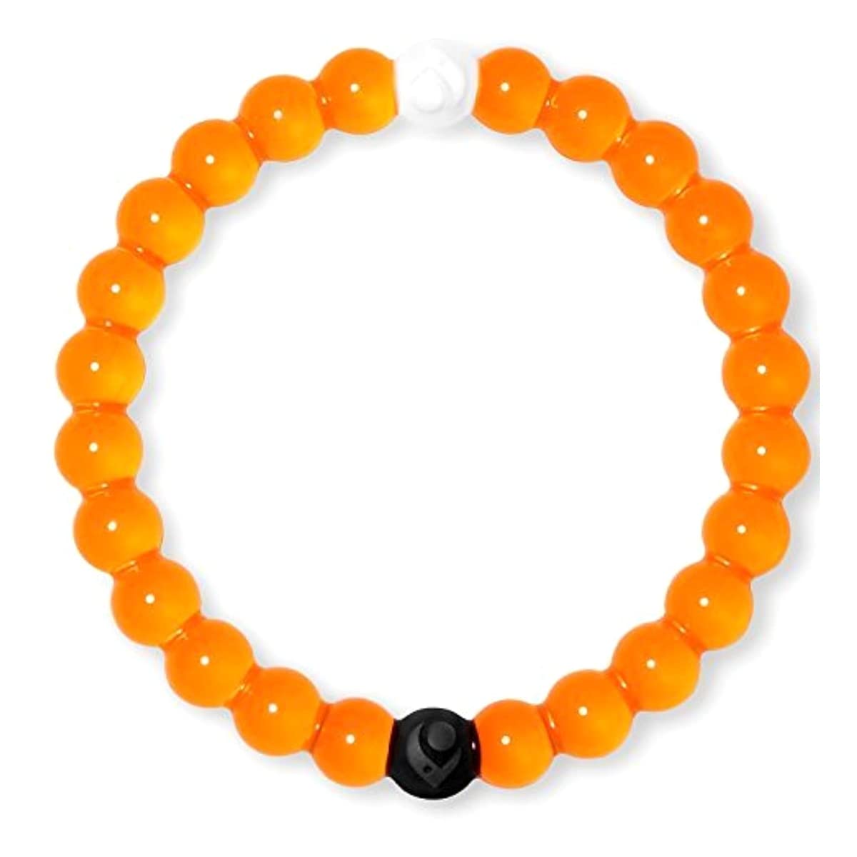 Lokai Silicone Beaded Bracelet for Mental Health Awareness - Small, 6 Inch Circumference - Jewelry Fashion Bracelet Slides-On for Comfortable Fit for Men & Women