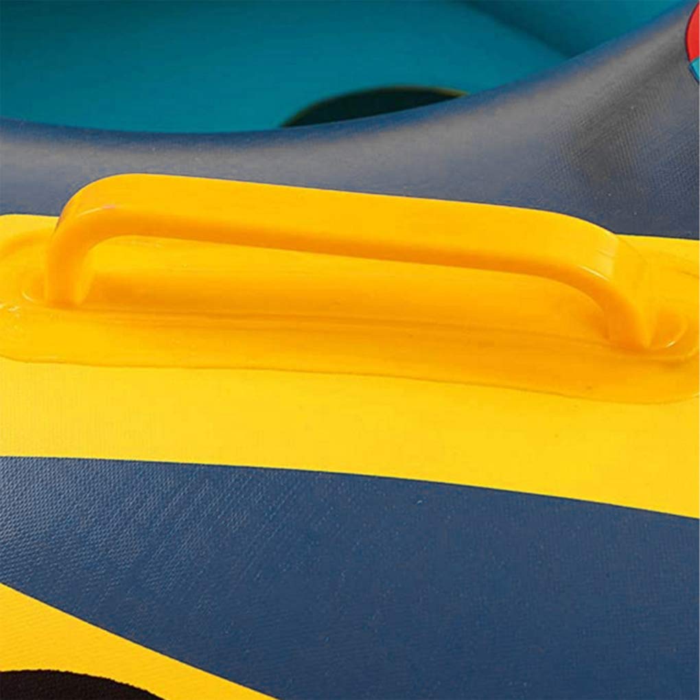 Cute Child Kids Inflatable Pool Float PVC Summer Swim Float Air Bed Lake Boat Swimming Floats with 2 Handles Surfing Raft Bodyboard Floating Mattress Seat Swim Ring for Girls Boys 3-5 Years