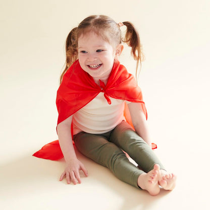 Sarah's Silks Mini Playsilks | Solid Colors | Creative Waldorf Toys for Education and Open-Ended Play (Set of 6 Primary)