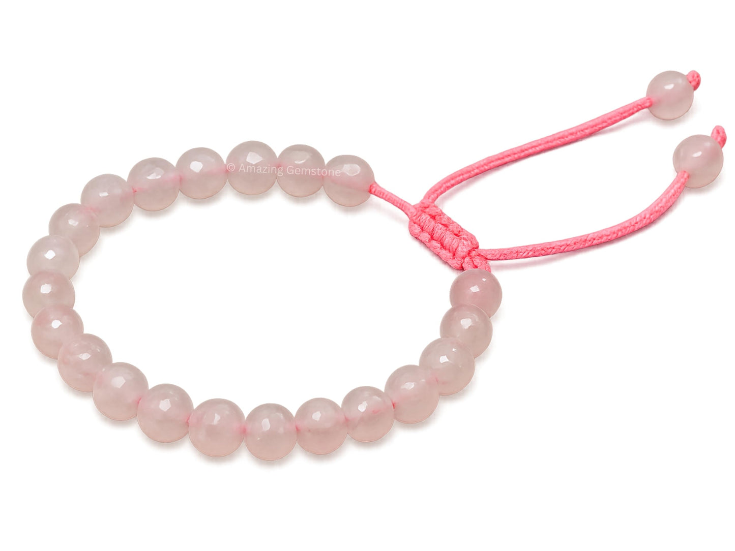 Amazing Gemstone Rose Quartz Bracelet for Women - Chakra Mens Bracelet Protection Crystals and Healing Stones - Blessing Bracelet Spiritual Meditation Gift Christmas Stocking