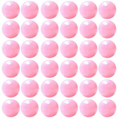 Natural Stone Beads 100pcs 10mm Rose Quartz Round Genuine Real Stone Beading Loose Gemstone Hole Size 1mm DIY Charm Smooth Beads for Bracelet Necklace Earrings Jewelry Making (Pink Rose Quartz, 10mm)