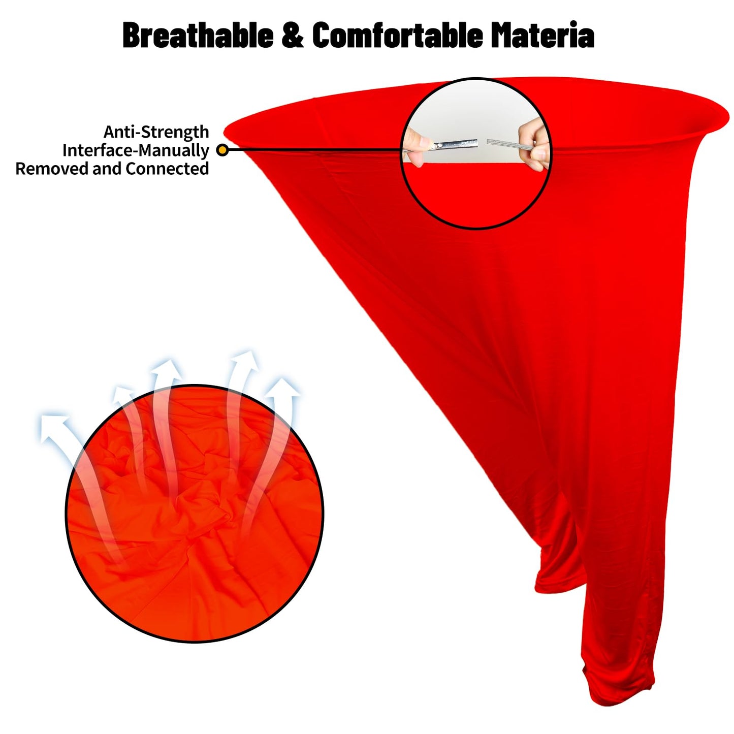 LuxDuo Hilarious Granny Pants Yard Game - 2 Giant Oversized Underwear Relay Race Props - Funny Outdoor Party Games for Adults Family Reunion Icebreaker Lawn Games for BBQ Carnival