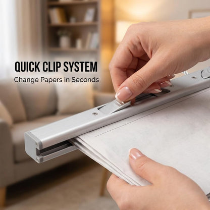 lcocove Aluminum Alloy Newspapers Holders for Office，Home,Newspaper Rack Can Hold 30 pages,Newspaper Hanger Holding Files on the Wall to Save the Space
