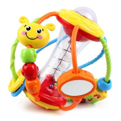 Yiosion Baby Toys 0-6-12 Months, Baby Rattle Toys Activity Ball Infant Toys 6 Month Old Baby Toys 3-6 Months, Shaker Grab Spin Travel Toys Easter Christmas Basket Stuffers Gifts