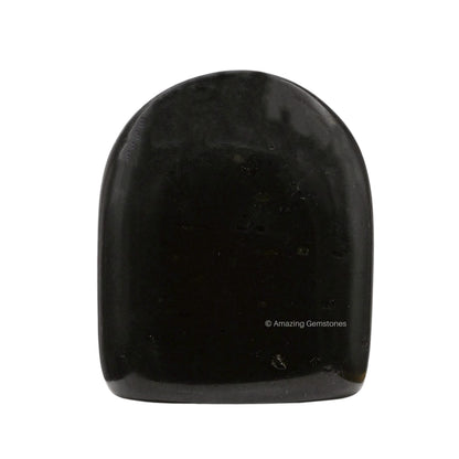 Amazing Gemstone Large Black Tourmaline Crystal Standing Palm Stone - Black Tourmaline Palm Stones &Crystal, A++ Grade Gemstones&Crystals - Healing Crystals & Healing Stones Office Home Decor Gifts