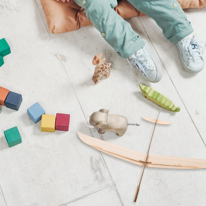 FOYTOKI Wooden Hand Thrown Glider Plane Kit DIY Model Aeroplane for Boys and Girls Adults Hand Launch Glider for Indoor Outdoor Play