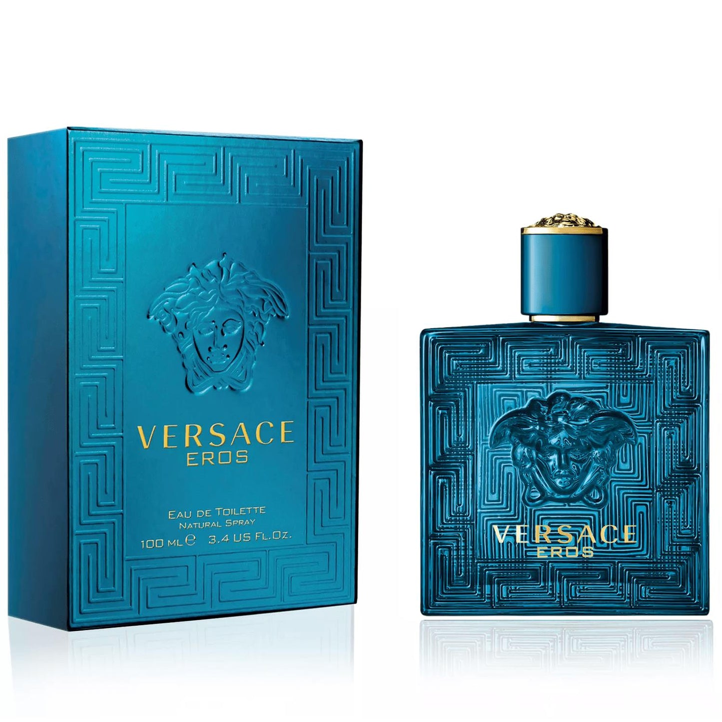 LocalVERSACE EROS EAU DE TOILETTE SPRAY 3.4oz 100ML FRAGRANCE SEDUCTIVE COLOGNE FOR MEN