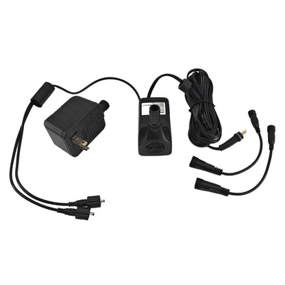 SAC SMARTEN ARTS Submersible Water Pump - Quiet, 119GPH, 10W, 12V, 3.6ft Lift for Aquariums, Fountains, Ponds, Hydroponic Systems