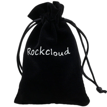 rockcloud Healing Crystal Black Obsidian Heart Love Carved Palm Worry Stone Chakra Reiki Balancing