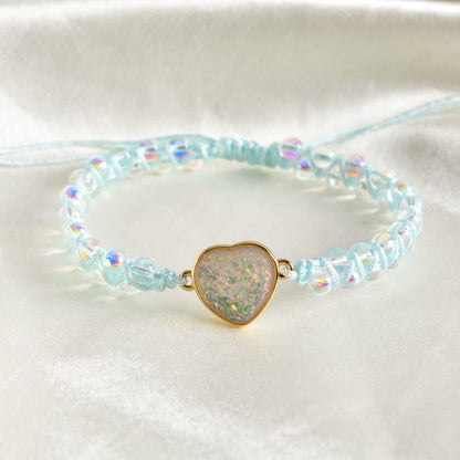 YGLINE Healing Crystals Bracelet Yoga Stone Beads Bracelets Meditation Relax Anxiety Bangle for Womens Mens