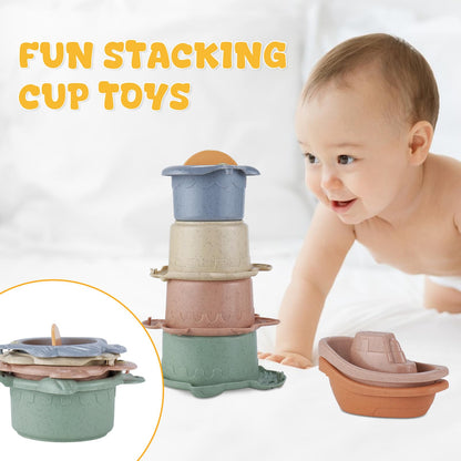 Holady Bath Toys Suitable for Kids Aged 1-3 Childrens Early Education Toys Beach Water Toys for 12-18 Months Baby and Toddler