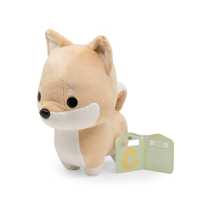 Bellzi Shiba Stuffed Animal - Soft Cute Stuffed Creamy White Dog Plush Toy - Plushies and Gifts for All Ages, Kids, Babies, Toddlers - Shibi